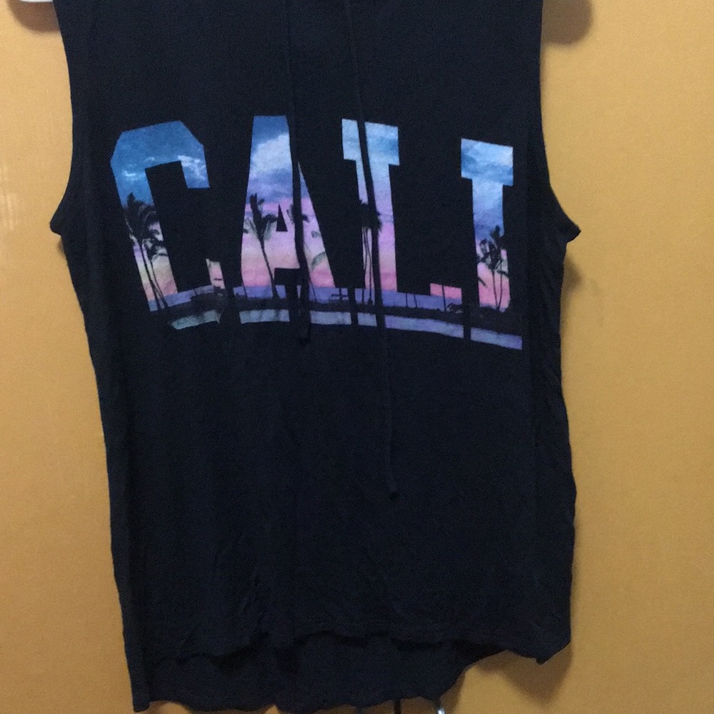 Hoodie tank top